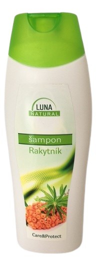 Luna Natural šampon 250ml Rakytník | Kosmetické a dentální výrobky - Vlasové kosmetika - Šampony na vlasy